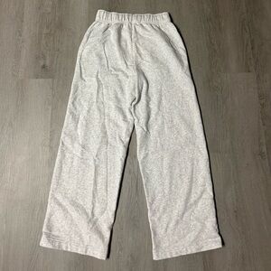 Wideleg Sweatpants